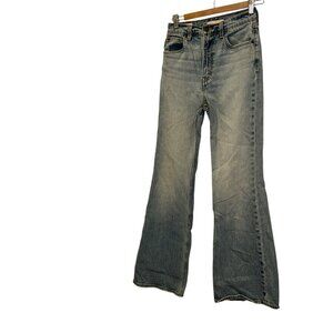 Levi's Strauss 70's High Flare light wash blue jeans 26 waist